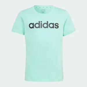 adidas Essentials Linear Logo Cotton Slim Fit Kids Tee