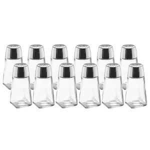 Glass Salt and Pepper Shaker Set-4pcs