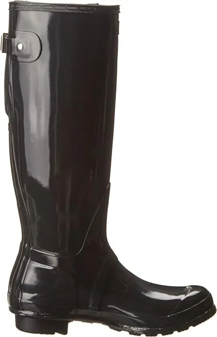 Hunter Women's Glossy Wellington Boots Rain 