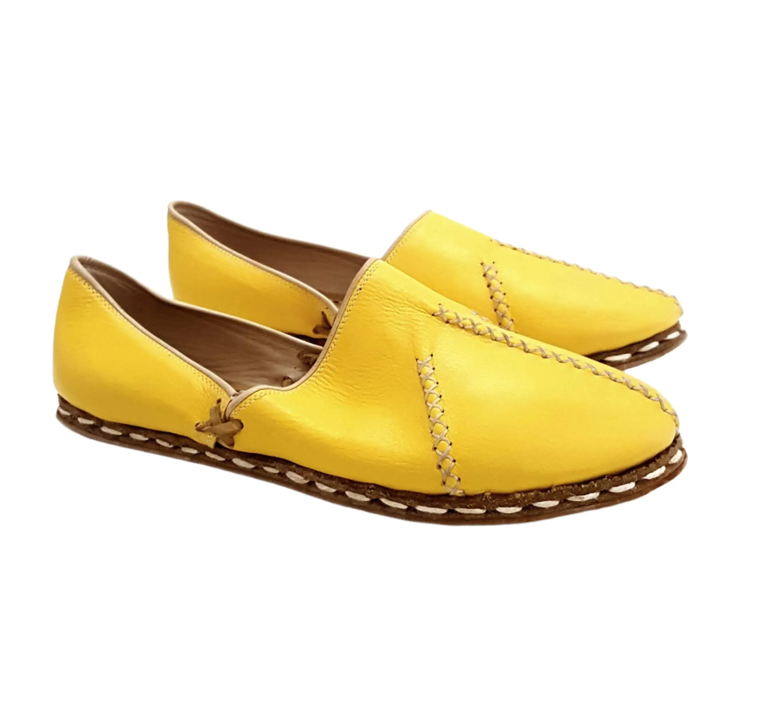 Nida Loafers in Mustard