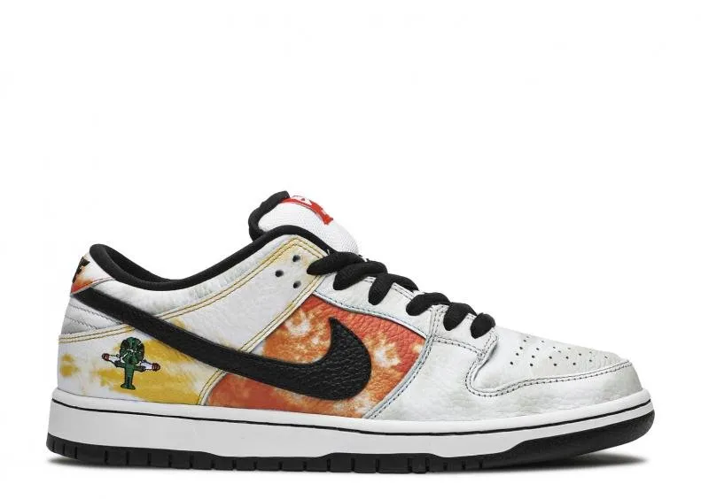 Nike SB Dunk Low Pro QS "Raygun Tie-Dye" White  BQ6832 101