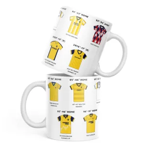 Oxford United Shirt History Mug