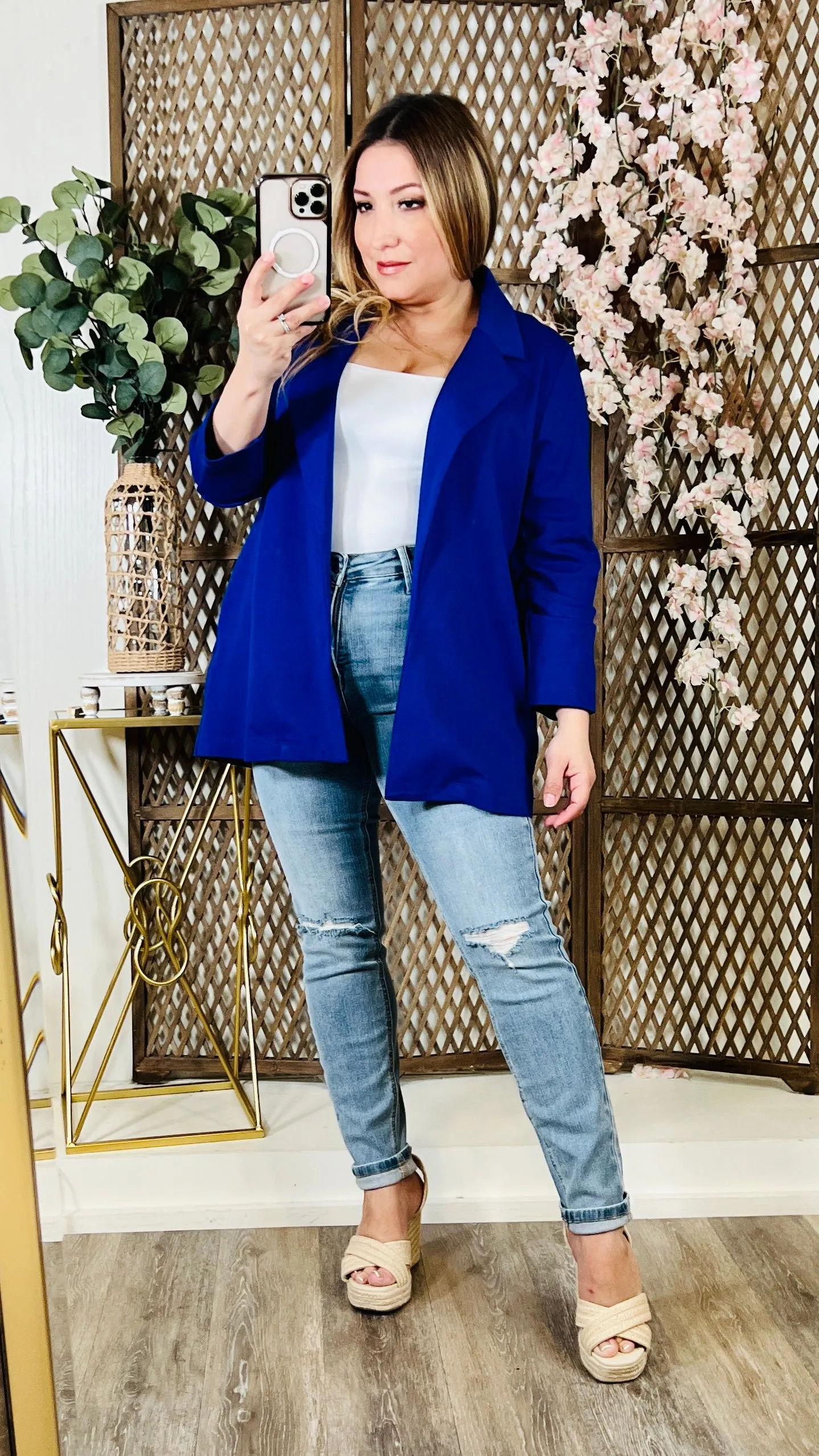 Royal Blue Magic Blazer