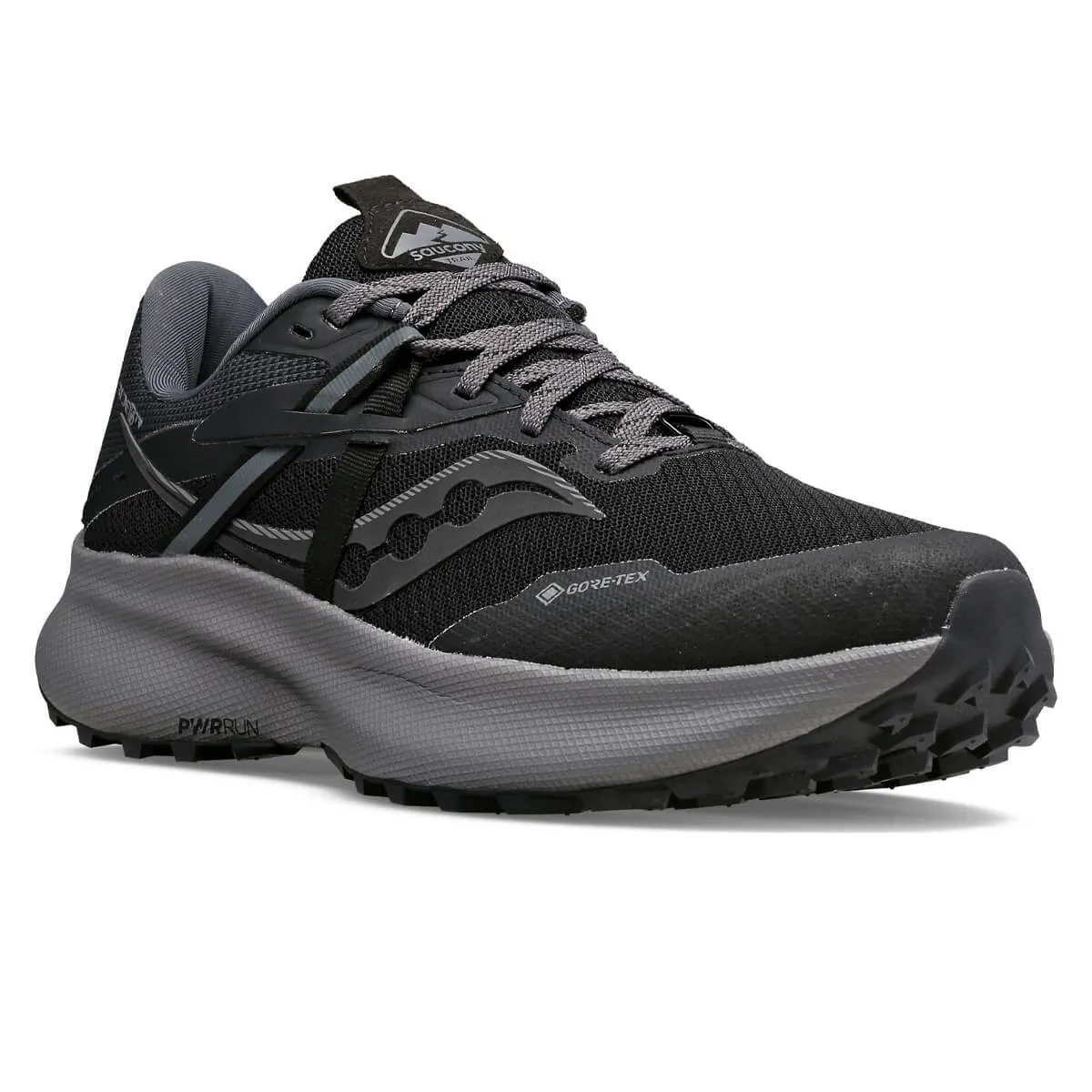 Saucony Ride 15 Tr GTX Womens | Black/charcoal