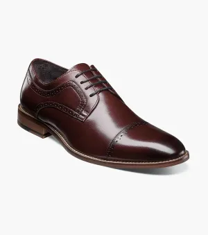 STACY ADAMS Men's Dickinson Cap-Toe Lace-up Oxford