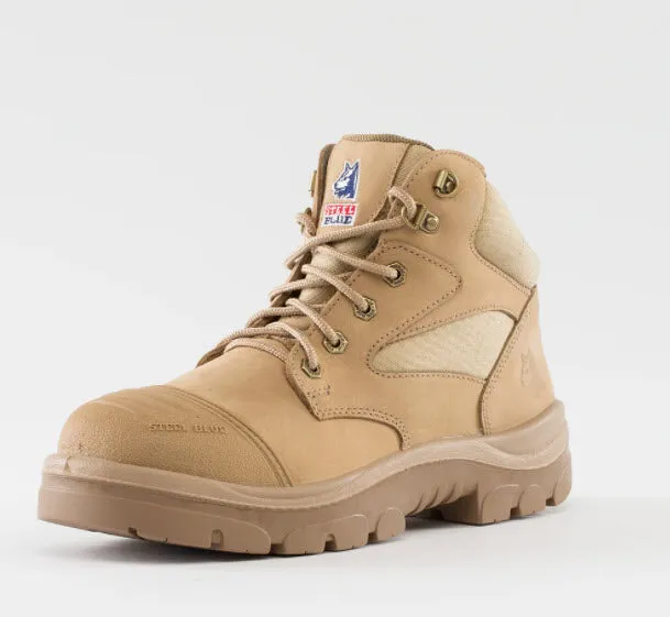 Steel Blue 312658 Parkes Zip Scuff Cap Boot - Sand