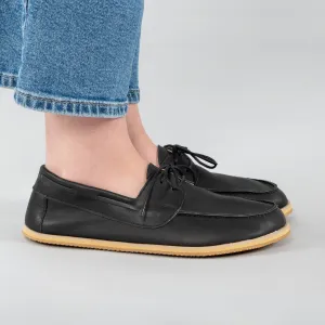 Women's Black Boat Shoes